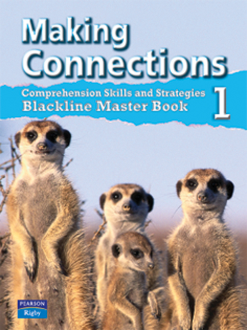 Picture of Making Connections Blackline Master Book 1