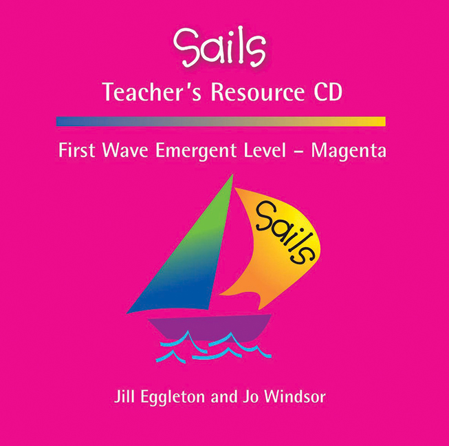 Picture of Sails Emergent Magenta Teacher's Resource CD