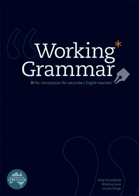 Picture of Working Grammar