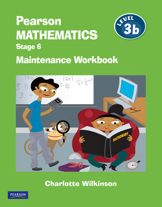 Picture of Pearson Mathematics Level 3b Stage 6 Maintenance Workbook