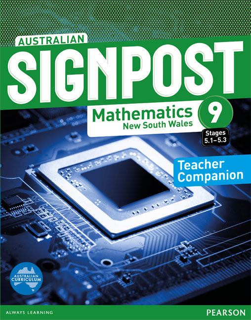 Picture of Australian Signpost Mathematics New South Wales  9 (5.1-5.3) Teacher Companion