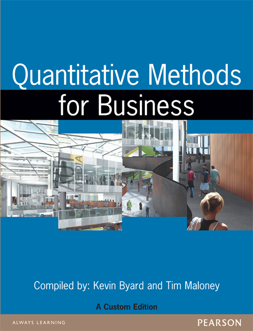 Picture of Quantitative Methods for Business (Custom Edition)