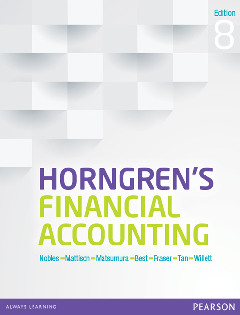 Picture of Horngren's Financial Accounting