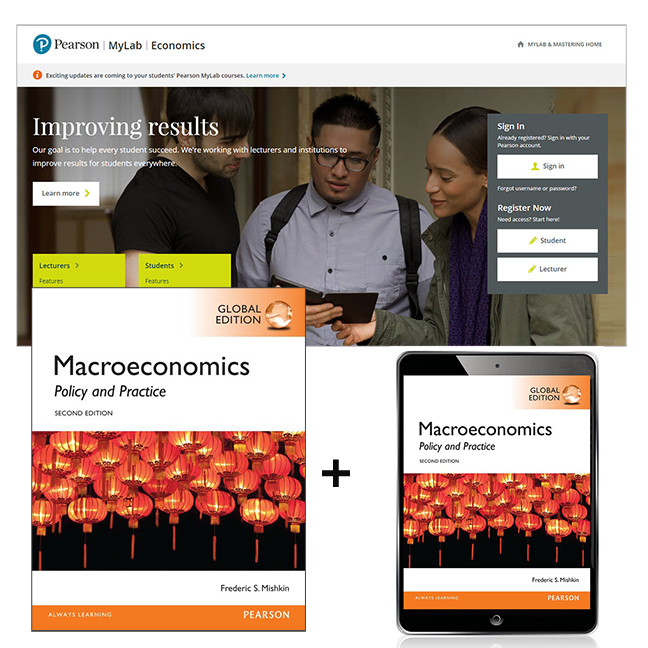Picture of Macroeconomics, Global Edition + MyLab Economics with Pearson eText