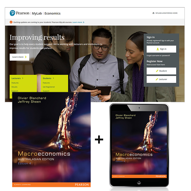 Picture of Macroeconomics + MyLab Economics with Pearson eText
