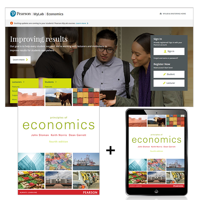 Picture of Principles of Economics + MyLab Economics with Pearson eText
