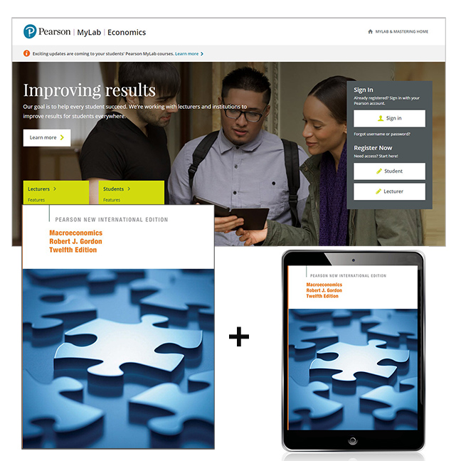 Picture of Macroeconomics, Pearson New International Edition + MyLab Economics with Pearson eText