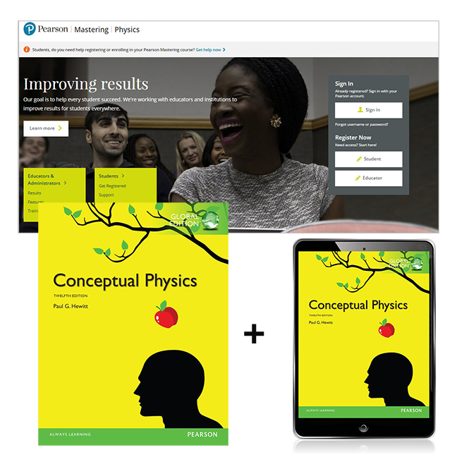 Picture of Conceptual Physics, Global Edition + Mastering Physics with Pearson eText