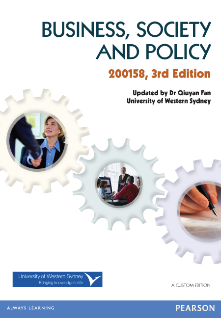 Picture of Business, Society and Policy 200158 (Custom Edition)