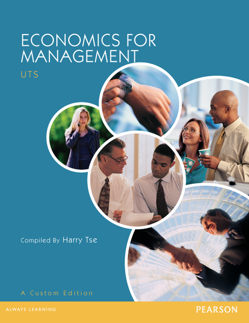Picture of Economics For Management (Custom Edition)