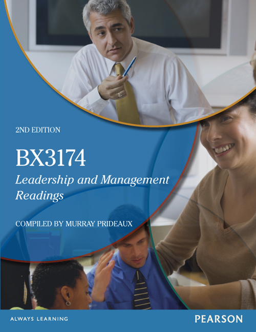 Picture of Leadership and Management Readings (Custom Edition)