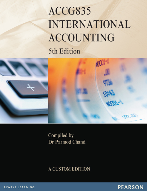 Picture of International Accounting ACCG835 (Custom Edition)