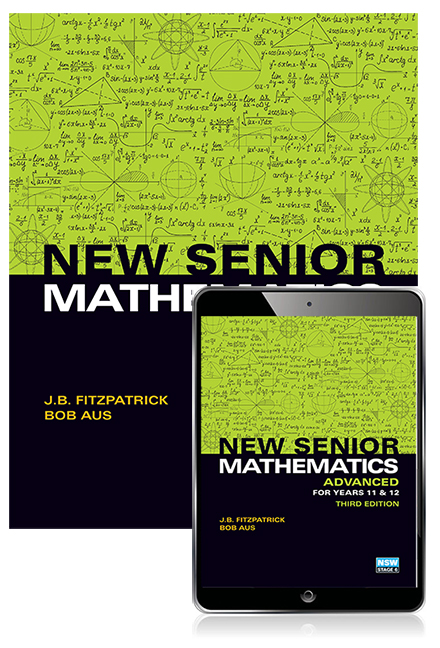 Picture of New Senior Mathematics Advanced Years 11 & 12 Student Book with eBook