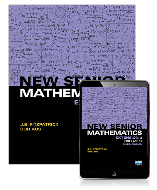 Picture of New Senior Mathematics Extension 2 Year 12 Student Book with eBook