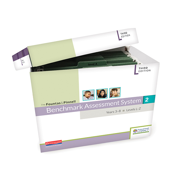 Picture of Fountas & Pinnell Benchmark Assessment System 2 (3-8 Reading Level 21-30+/F&P Level L-Z)