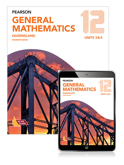 Picture of Pearson General Mathematics Queensland 12 Student Book with eBook
