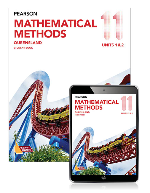 Picture of Pearson Mathematical Methods Queensland 11 Student Book with eBook