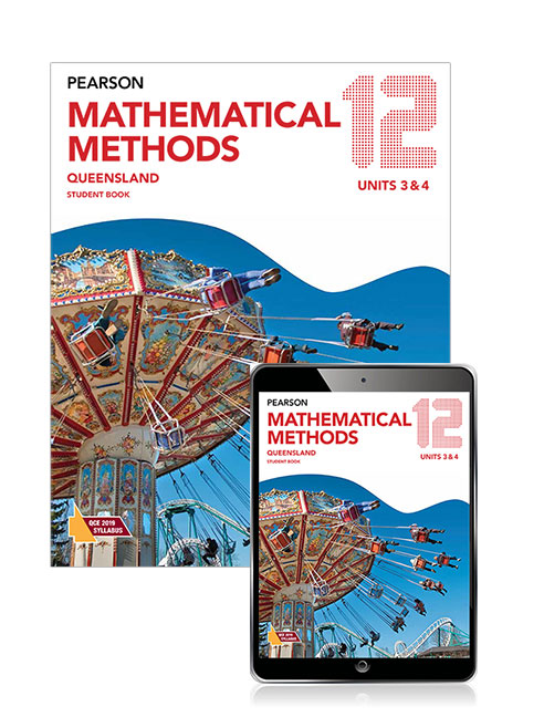 Picture of Pearson Mathematical Methods Queensland 12 Student Book with eBook