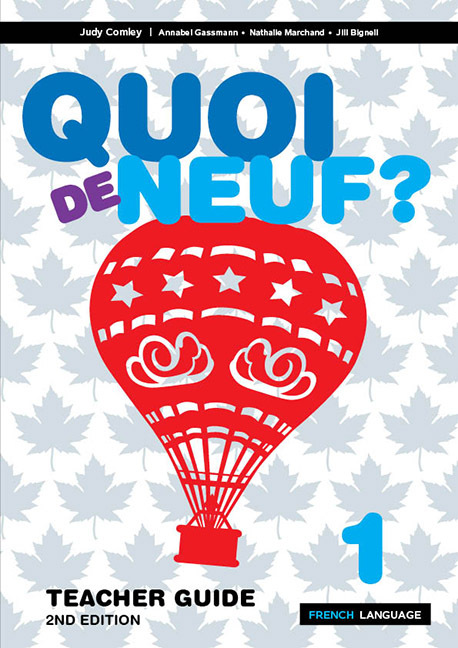 Picture of Quoi de Neuf ? 1 Teacher Guide (Book)
