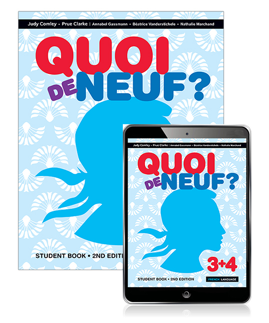 Picture of Quoi de Neuf ? 3+4 Student Book with eBook