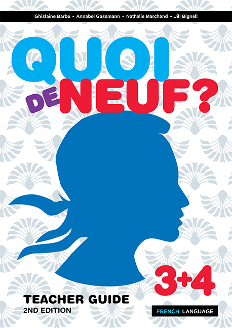 Picture of Quoi de Neuf ? 3+4 Teacher Guide (Book)