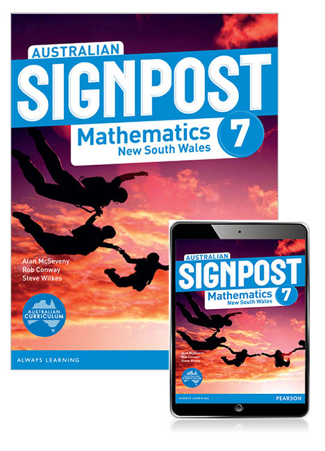 Picture of Australian Signpost Mathematics New South Wales  7 Student Book with eBook