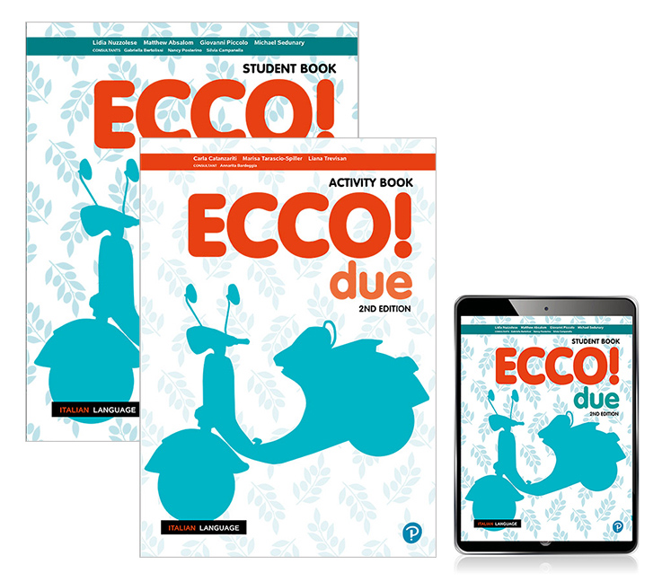 Picture of Ecco! due Student Book, eBook and Activity Book