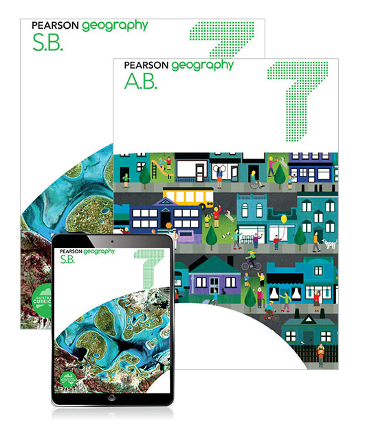 Picture of Pearson Geography  7 Student Book, eBook and Activity Book
