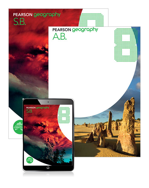 Picture of Pearson Geography  8 Student Book and Activity Book with eBook