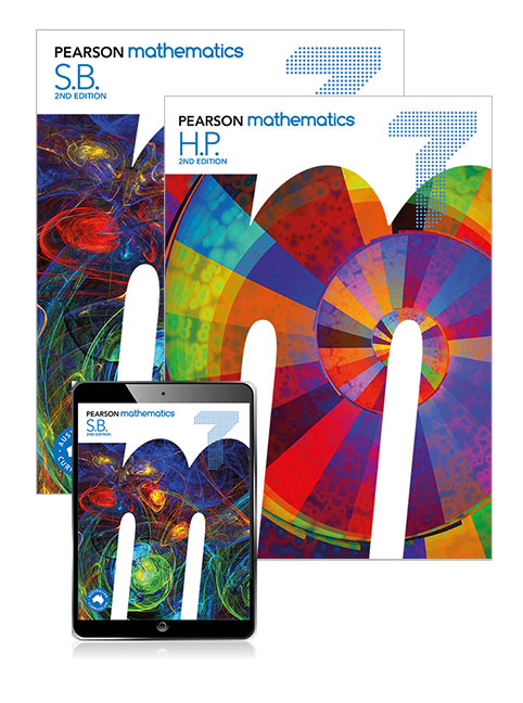 Picture of Pearson Mathematics  7 Student Book, eBook, Lightbook Starter and Homework Program