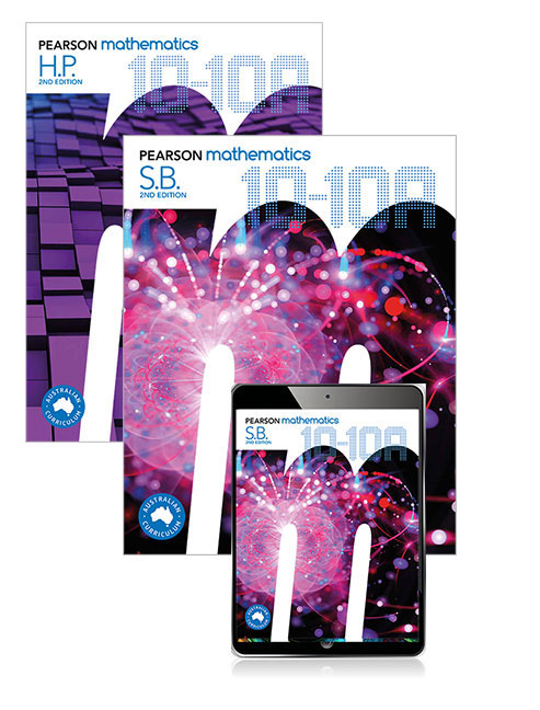 Picture of Pearson Mathematics 10-10A Student Book, eBook, Lightbook Starter and Homework Program