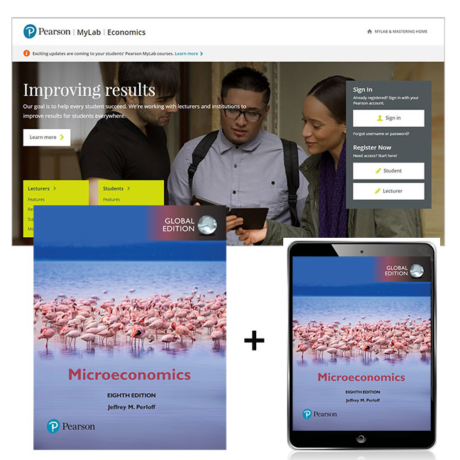 Picture of Microeconomics, Global Edition + MyLab Economics with Pearson eText