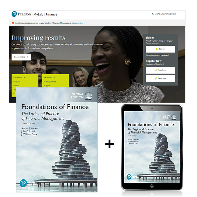 Picture of Foundations of Finance, Global Edition + MyLab Finance with Pearson eText