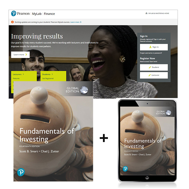Picture of Fundamentals of Investing, Global Edition + MyLab Finance with Pearson eText