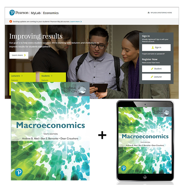 Picture of Macroeconomics, Global Edition + MyLab Economics with Pearson eText
