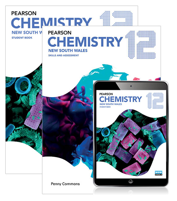 Picture of Pearson Chemistry 12 New South Wales Student Book, eBook and Skills & Assessment Book