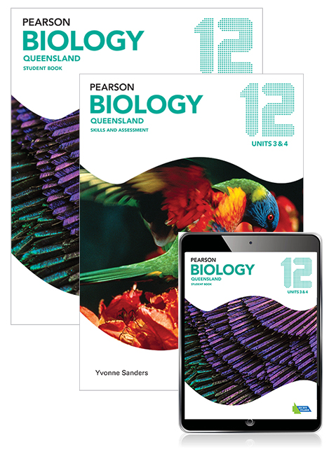 Picture of Pearson Biology Queensland 12 Student Book, eBook and Skills & Assessment Book