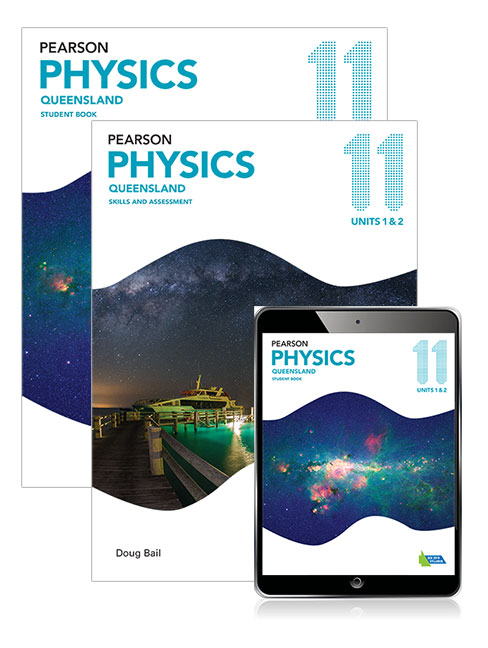 Picture of Pearson Physics Queensland 11 Student Book, eBook and Skills & Assessment Book