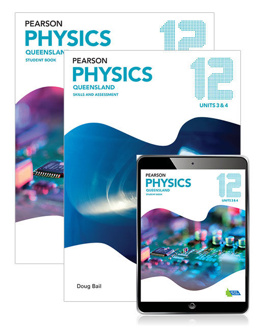 Picture of Pearson Physics Queensland 12 Student Book, eBook and Skills & Assessment Book