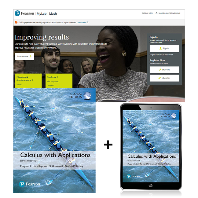 Picture of Calculus with Applications, Global Edition + MyLab Math with Pearson eText