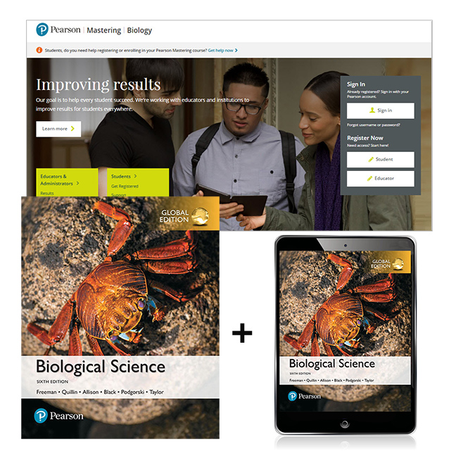 Picture of Biological Science, Global Edition + Mastering Biology with Pearson eText