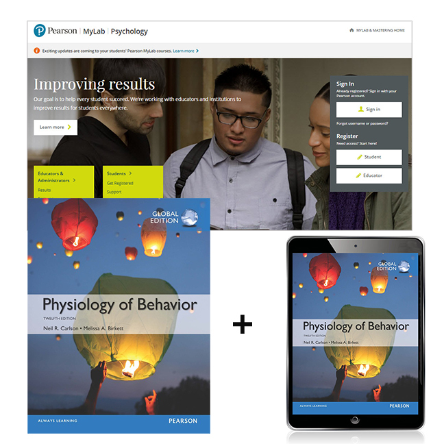 Picture of Physiology of Behavior, Global Edition + MyLab Psychology with Pearson eText