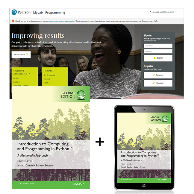 Picture of Introduction to Computing and Programming in Python, Global Edition + MyLab Programming with Pearson eText
