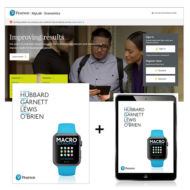 Picture of Macroeconomics + MyLab Economics with Pearson eText