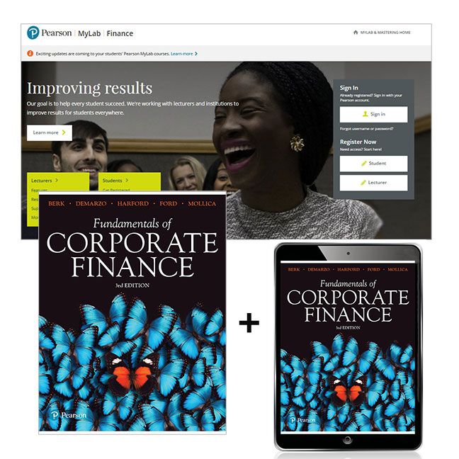 Picture of Fundamentals of Corporate Finance + MyLab Finance with Pearson eText