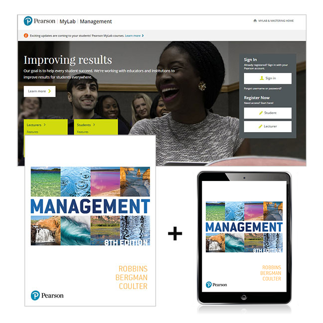 Picture of Management + MyLab Management with Pearson eText