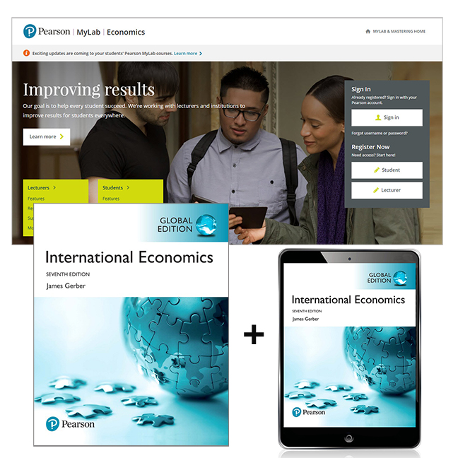 Picture of International Economics, Global Edition + MyLab Economics with Pearson eText
