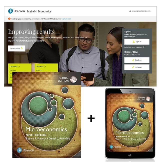 Picture of Microeconomics, Global Edition + MyLab Economics with Pearson eText