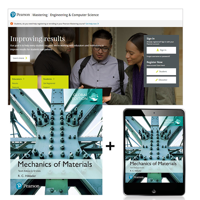 Picture of Mechanics of Materials in SI Units, Global Edition + Mastering Engineering with Pearson eText