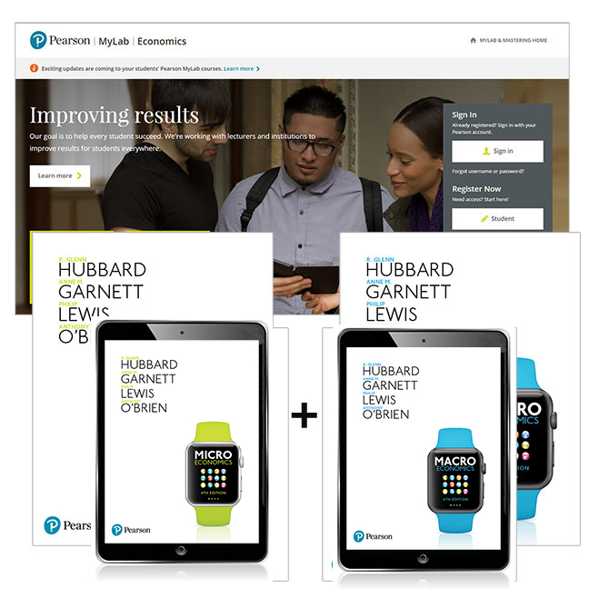 Picture of Microeconomics + Macroeconomics + MyLab Economics with Pearson eText